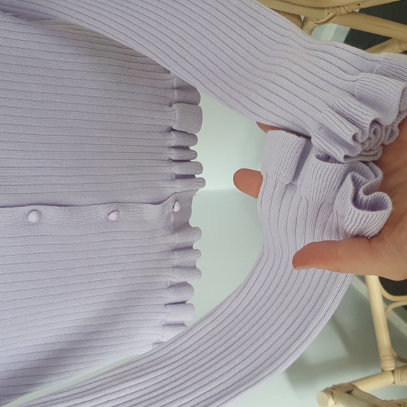 H&M lilac Cardi/Top - Picture 4 of 4